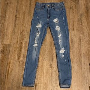 H&M ripped jeans